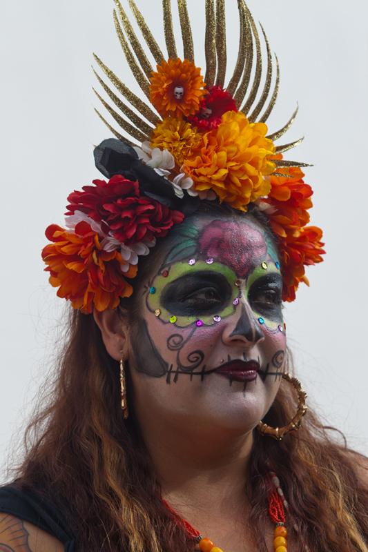 The Faces of Dia de los Muertos, Oceanside 2015