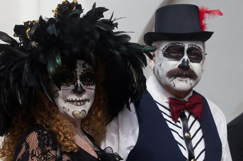 The Faces of Dia de los Muertos, Oceanside 2015