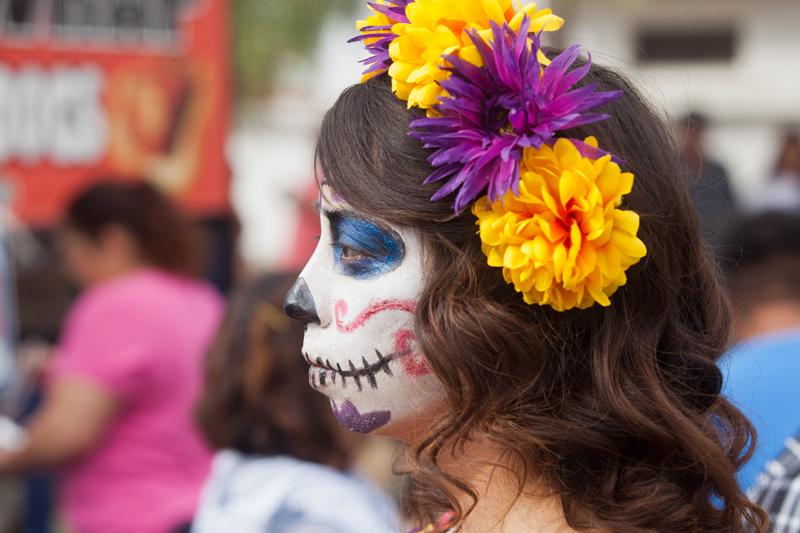 The Faces of Dia de los Muertos, Oceanside 2015