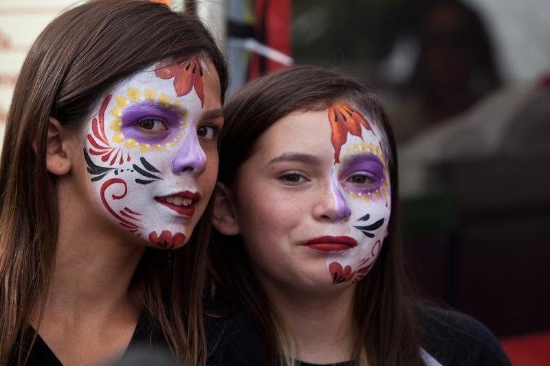 The Faces of Dia de los Muertos, Oceanside 2015