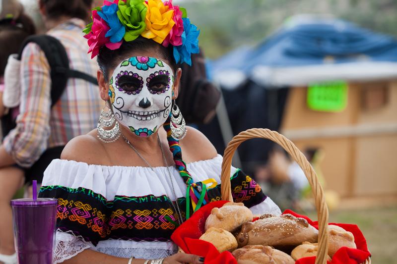 The Faces of Dia de los Muertos, Oceanside 2015