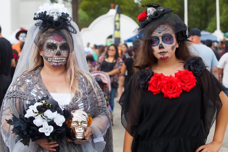The Faces of Dia de los Muertos, Oceanside 2015