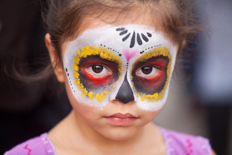 The Faces of Dia de los Muertos, Oceanside 2015