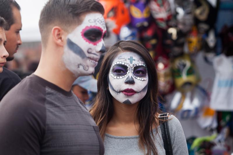 The Faces of Dia de los Muertos, Oceanside 2015