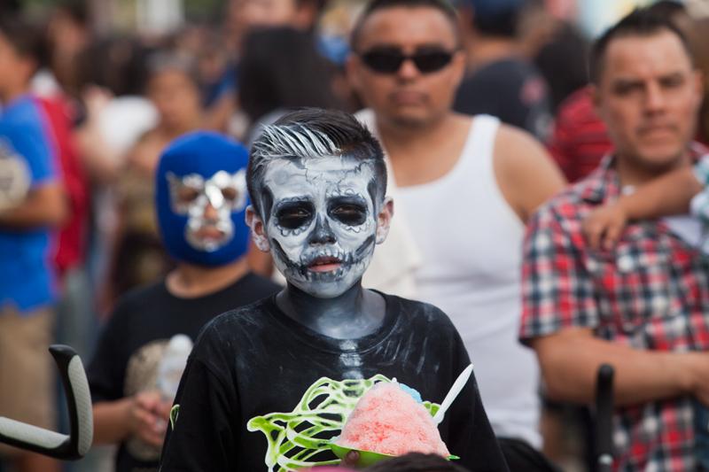 The Faces of Dia de los Muertos, Oceanside 2015