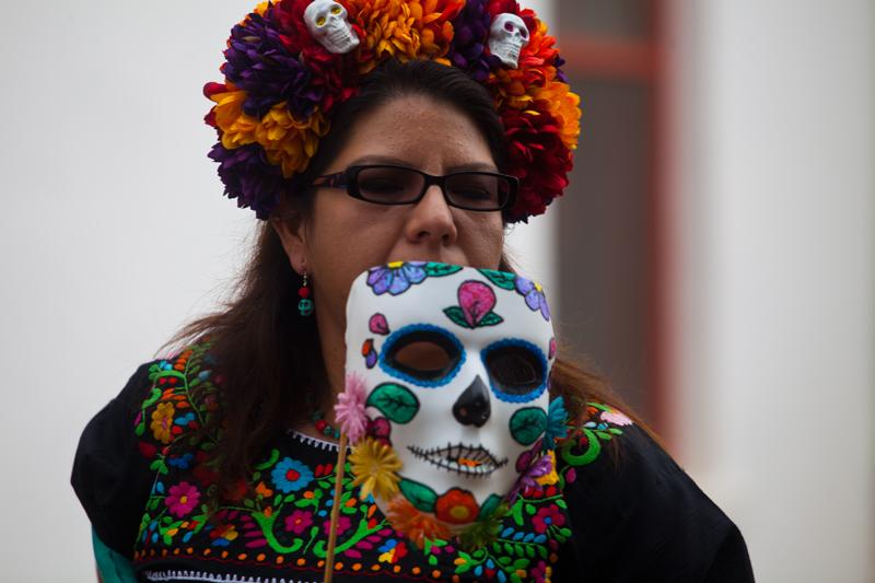 The Faces of Dia de los Muertos, Oceanside 2015