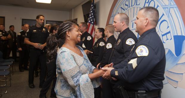 New Officers Sworn in During OPD 3rd Quarter Awards