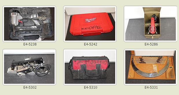 Recovered Stolen Property Waiting to be Claimed