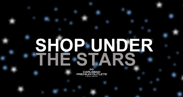 ‘Shop Under The Stars’ at Carlsbad Premium Outlets’ Charity Fundraiser Event
