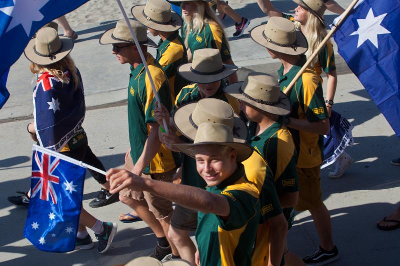 Competition+Underway+at+2015+VISSLA+ISA+World+Junior+Surfing+Championship