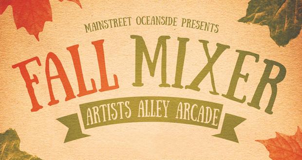 MainStreet Oceanside Fall Mixer at Artist Alley