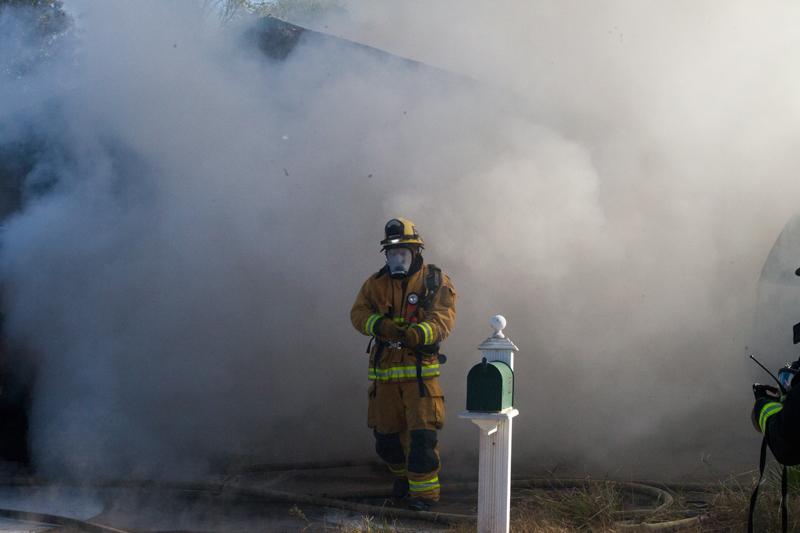 Christmas Day Fire in Oceanside Displaces Two