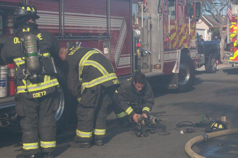 Christmas Day Fire in Oceanside Displaces Two