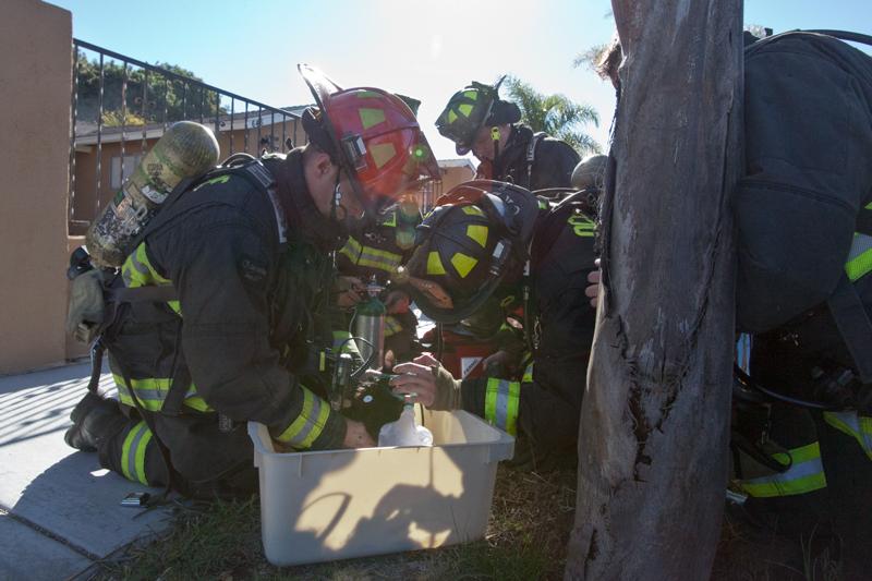Christmas Day Fire in Oceanside Displaces Two