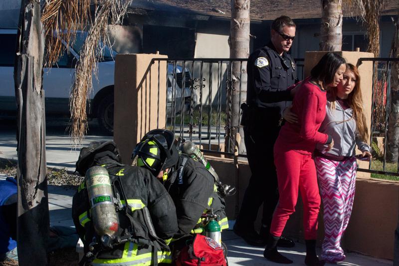 Christmas Day Fire in Oceanside Displaces Two
