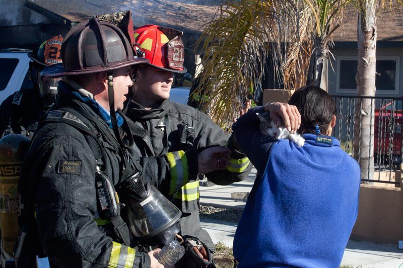 Christmas Day Fire in Oceanside Displaces Two