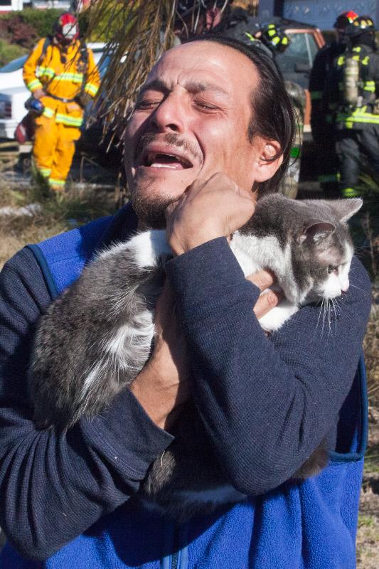 Christmas Day Fire in Oceanside Displaces Two