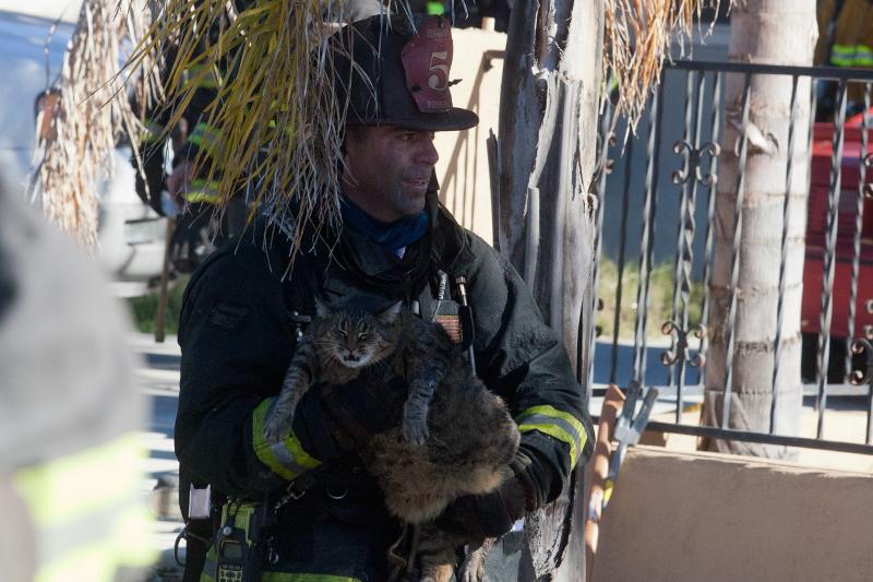 Christmas Day Fire in Oceanside Displaces Two