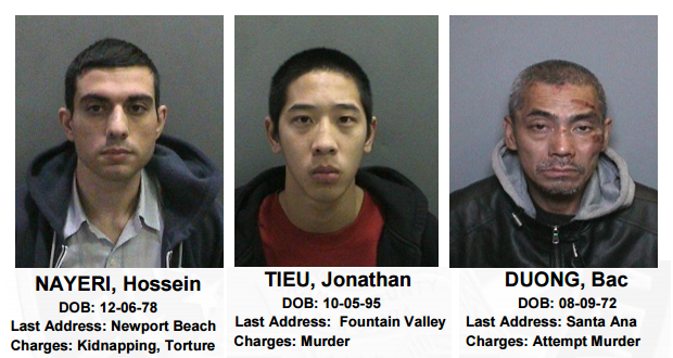 Three Dangerous Inmates Escape OC Lockup