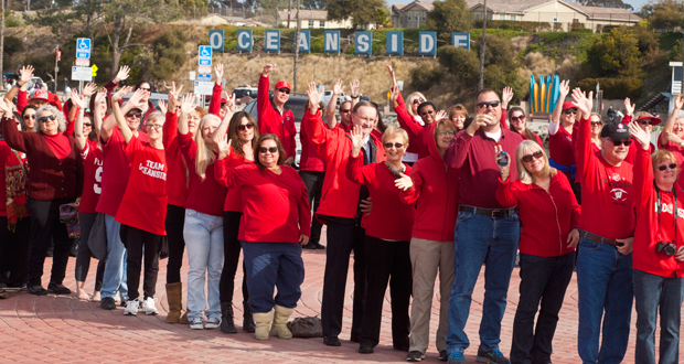Oceanside To Display Biggest Heart this Valentine's Day