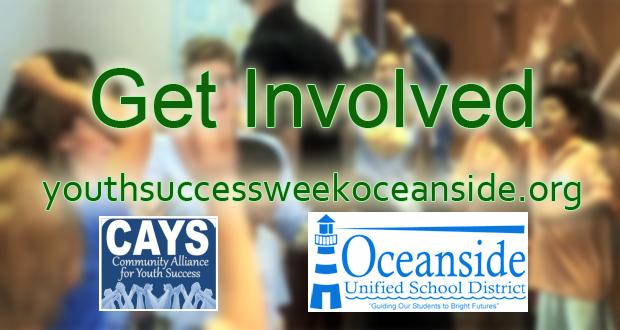 Youth Success Week Comes to Oceanside Jan. 30 – Feb. 4, 2017