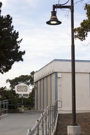 A portion of the old San Dieguito Academy arts and theater complex is pictured Aug. 15, 2012. The complex was raised in the past few months for new construction. (North Coast Current file photo)