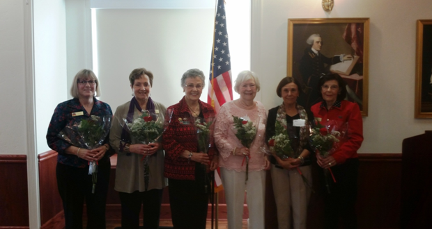 L to R: Jackie Peacock, Carolyn Wachter, Patricia Eggleston, Louise McMillen, Marni Betz, and Dolores Frazee. Not pictured: Catherine Fox, Dolores Costa, Crystal Harris, Judy Rees, and Marlene Towns. (courtesy photo)