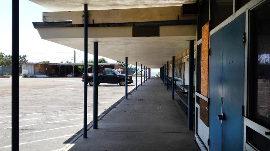 Although the former Pacific View Elementary School campus in Encinitas, pictured in August 2015, remains empty for now, the city is moving forward with plans for its renewal. (NCC file photo by Susan Whaley)