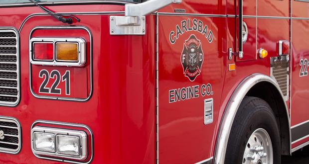 Structure Fire in Carlsbad