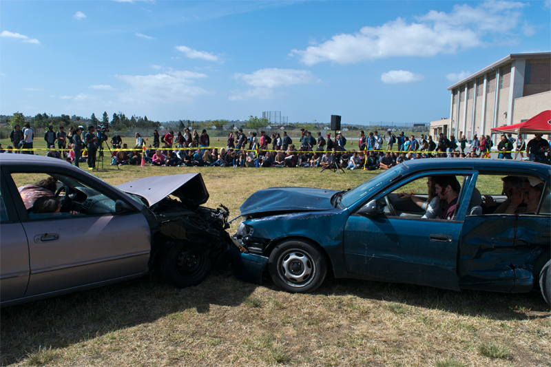 CHP Brings "Every 15 Minutes" Program to Mission Vista High School
