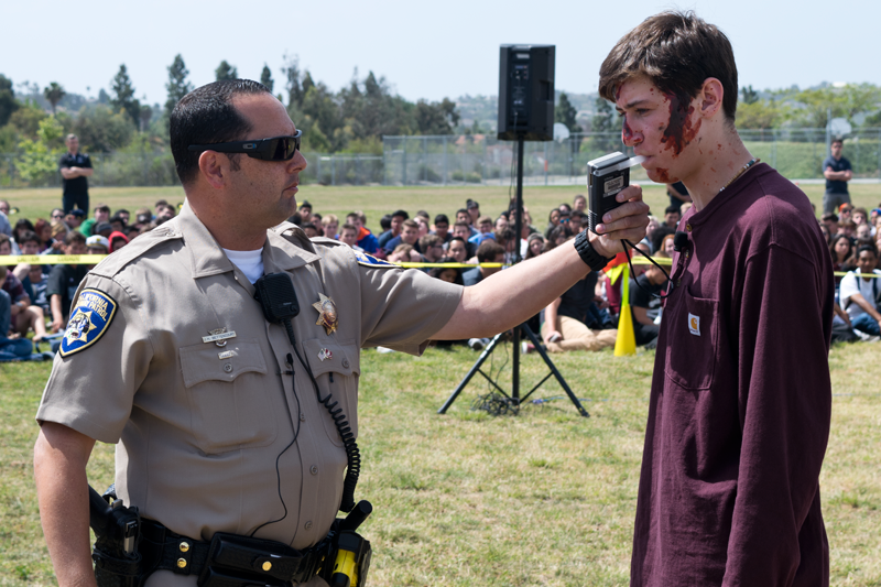 CHP Brings "Every 15 Minutes" Program to Mission Vista High School