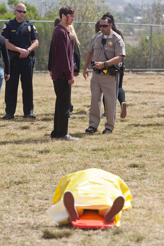 CHP Brings "Every 15 Minutes" Program to Mission Vista High School