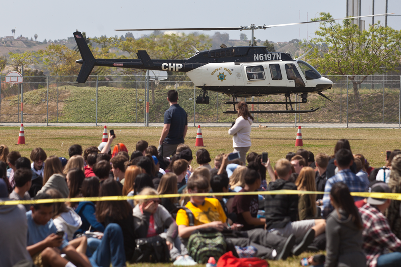 CHP Brings "Every 15 Minutes" Program to Mission Vista High School