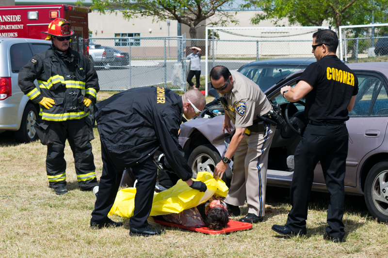 CHP Brings "Every 15 Minutes" Program to Mission Vista High School