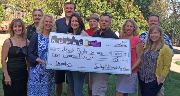 JFS Receives Grant from San Diego Professionals Against Cancer