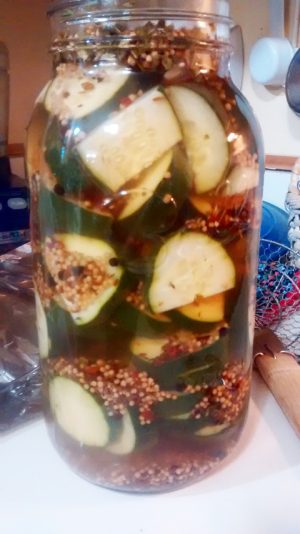Add crushed red pepper to pickles for a kick of heat. (Laura Woolfrey Macklem)
