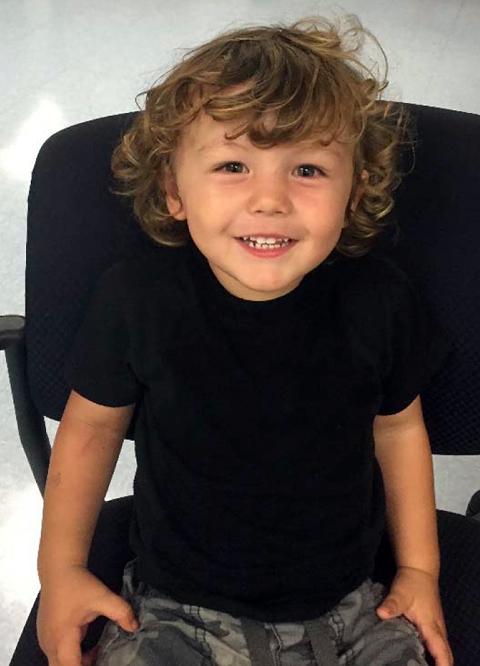 The San Diego County Sheriff's Department released this image of a 2-year-old boy found July 15 in Encinitas. Authorities seek his parents or guardians. (Courtesy photo)