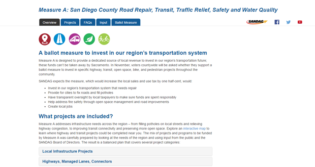 SANDAG Rejects Claims by 'Measure A' Opponents