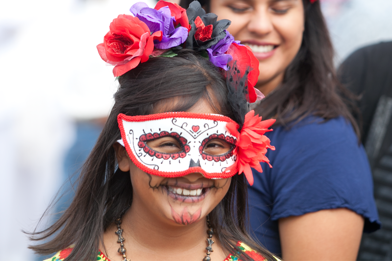 The Faces of Dia de los Muertos, Oceanside 2016