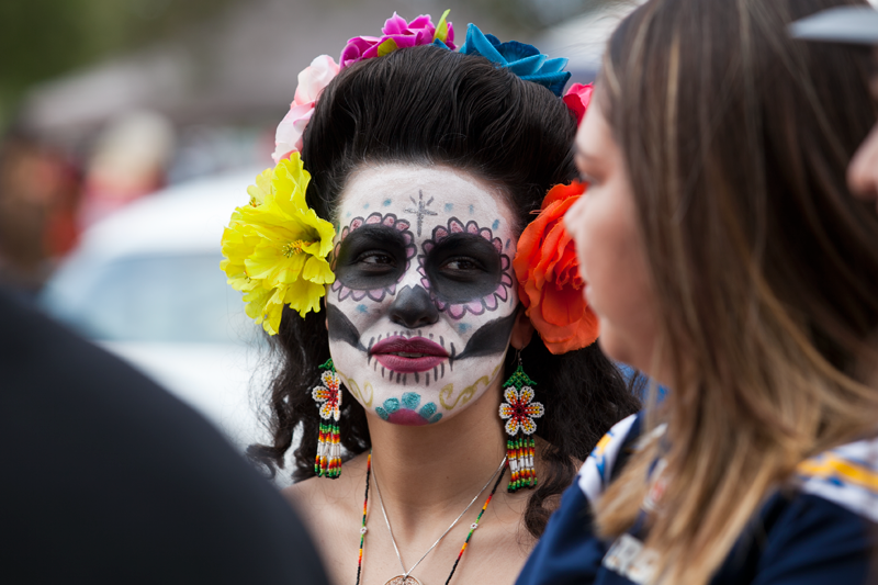 The Faces of Dia de los Muertos, Oceanside 2016