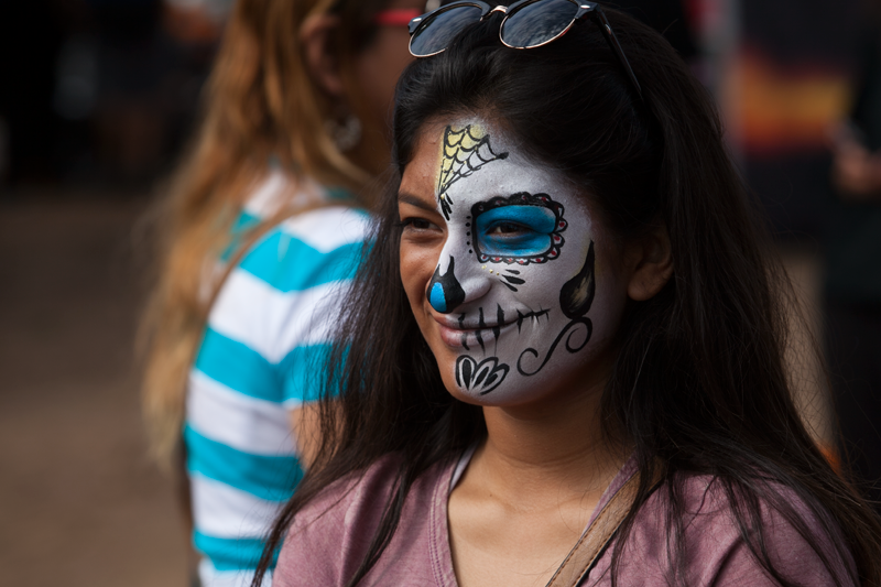 The Faces of Dia de los Muertos, Oceanside 2016