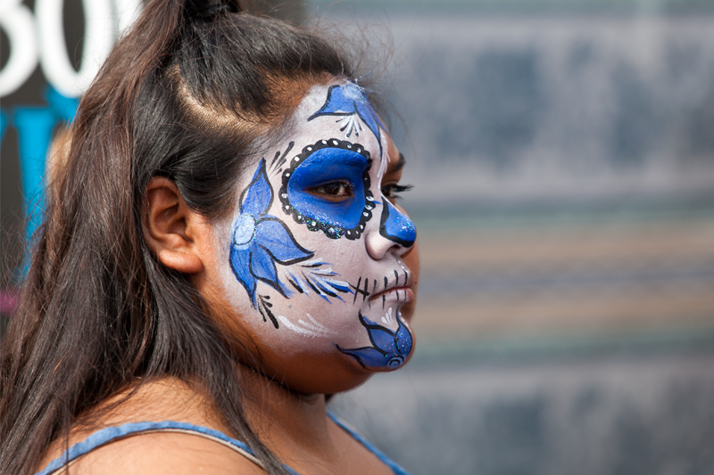 The Faces of Dia de los Muertos, Oceanside 2016