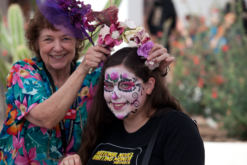 The Faces of Dia de los Muertos, Oceanside 2016