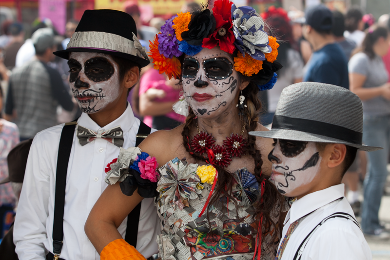 The Faces of Dia de los Muertos, Oceanside 2016