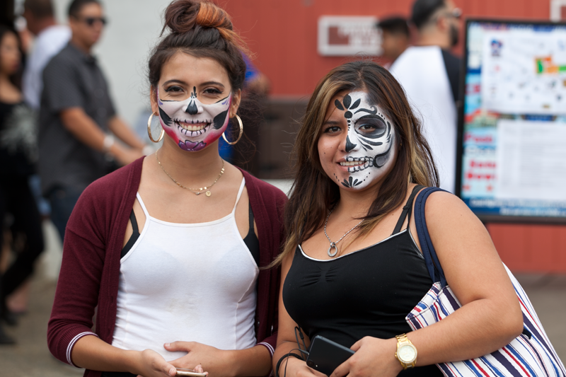 The Faces of Dia de los Muertos, Oceanside 2016