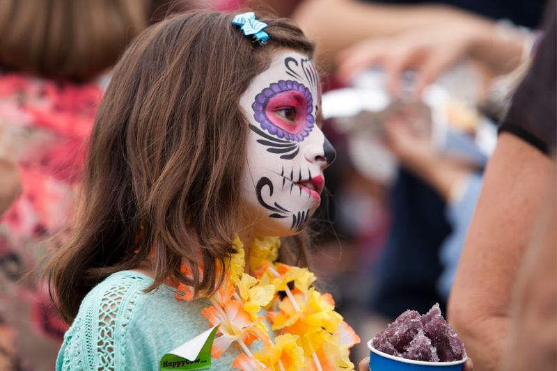 The Faces of Dia de los Muertos, Oceanside 2016