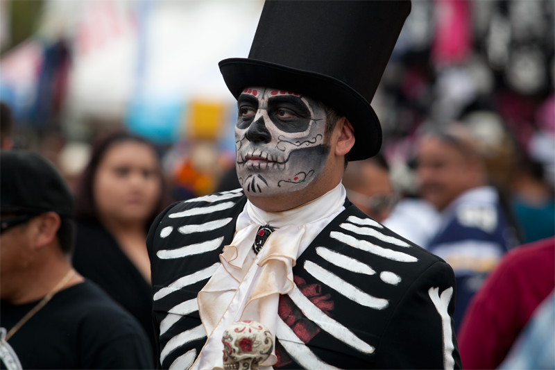 The Faces of Dia de los Muertos, Oceanside 2016