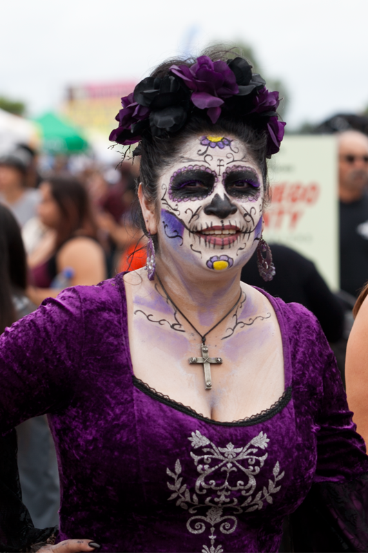 The Faces of Dia de los Muertos, Oceanside 2016