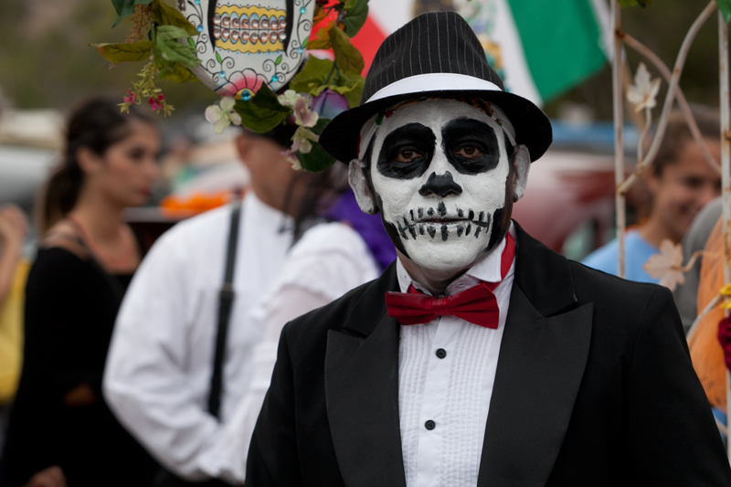The Faces of Dia de los Muertos, Oceanside 2016