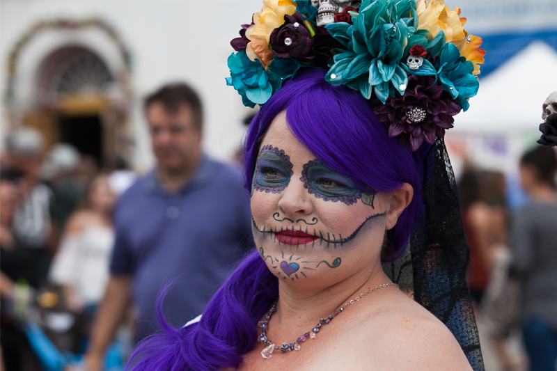 The Faces of Dia de los Muertos, Oceanside 2016